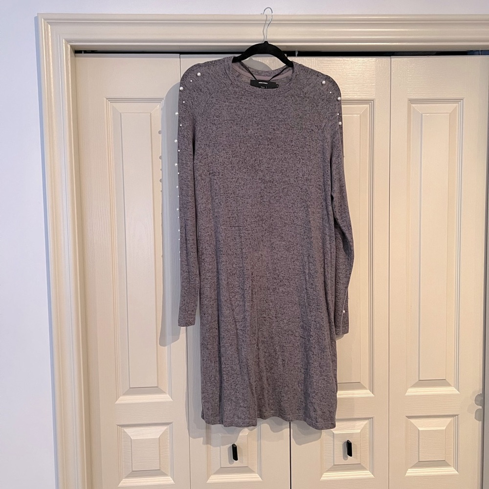 Vero Moda Pearl Sleeve Sweater Dress